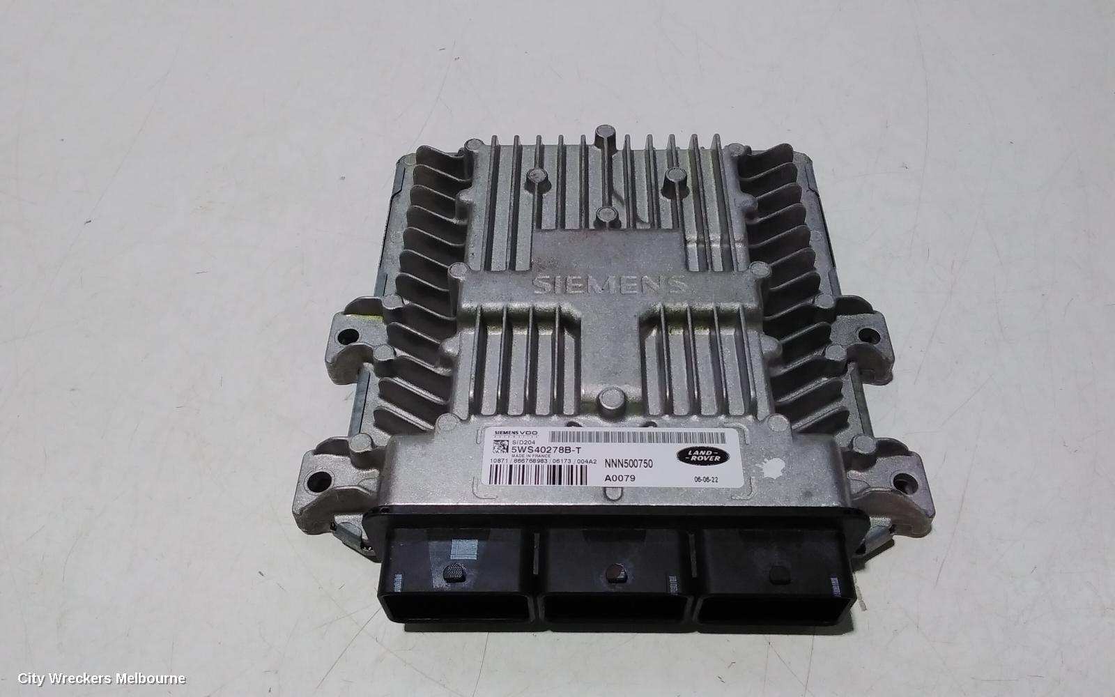 LAND ROVER RANGEROVER SPORT ECU, ENGINE ECU, 2.7, DIESEL, TURBO, ECU ONLY, L320, 08/2005 - 09/2009 - Image 1