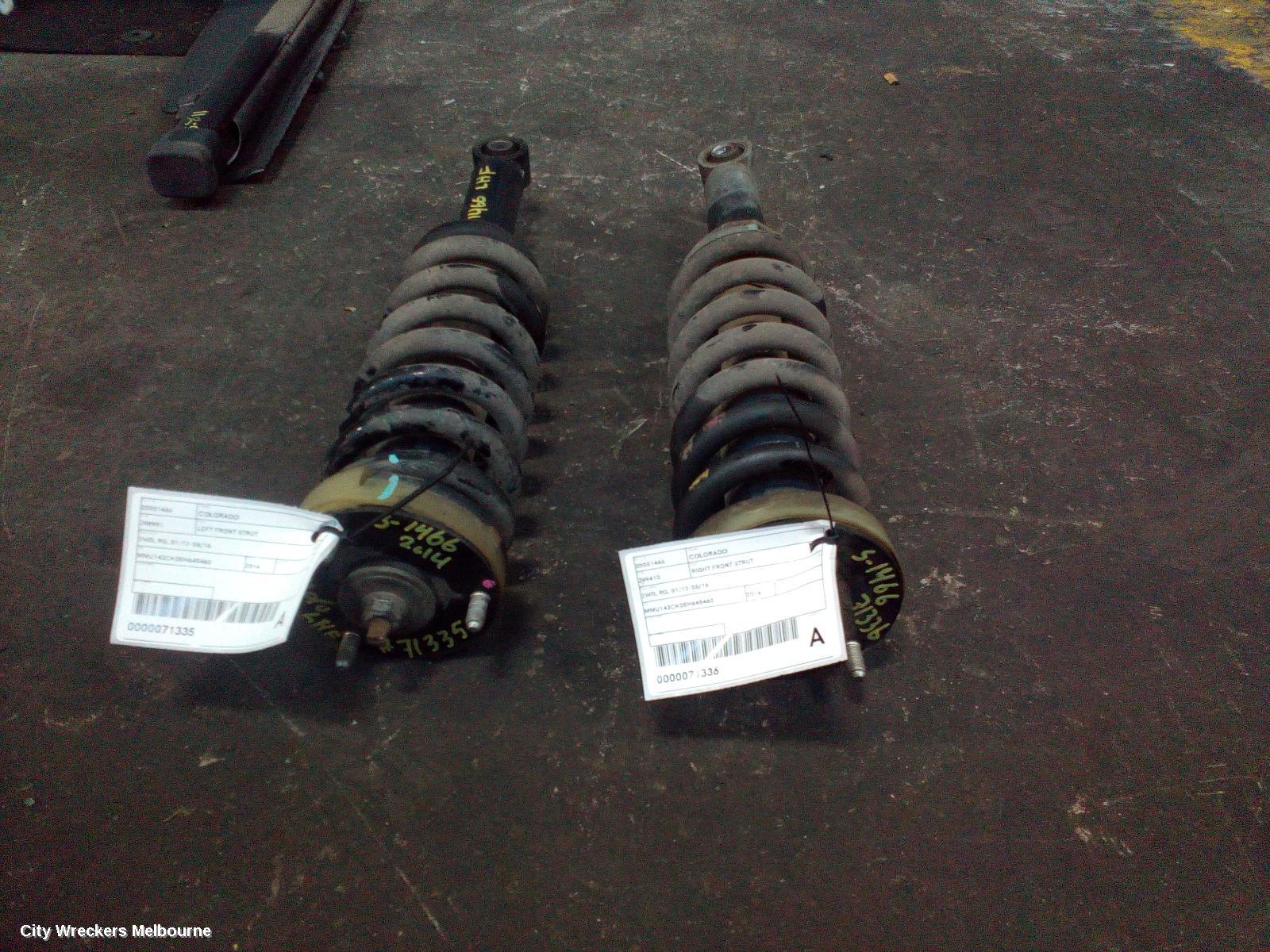 HOLDEN COLORADO RIGHT FRONT STRUT, 2WD, RG, 01/2012 - 06/2016 - Image 2