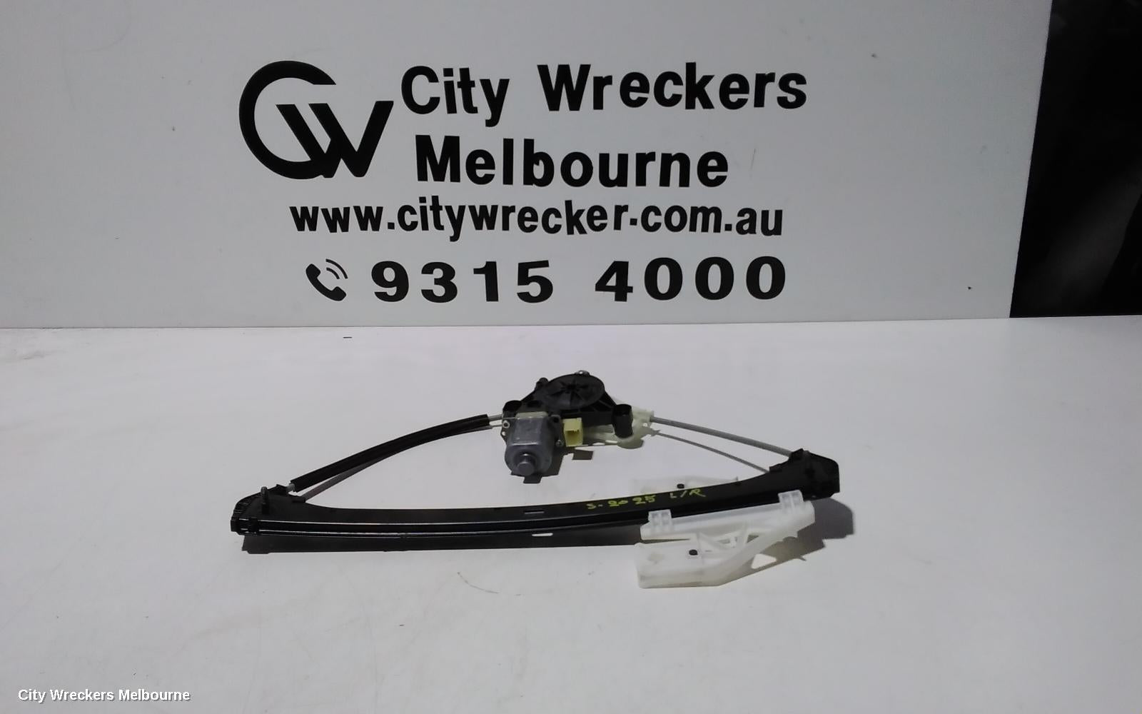 AUDI A3 LEFT REAR WND REG/MOTOR, 8V, 4DR SEDAN, 10/2013 - 10/2020 - Image 3
