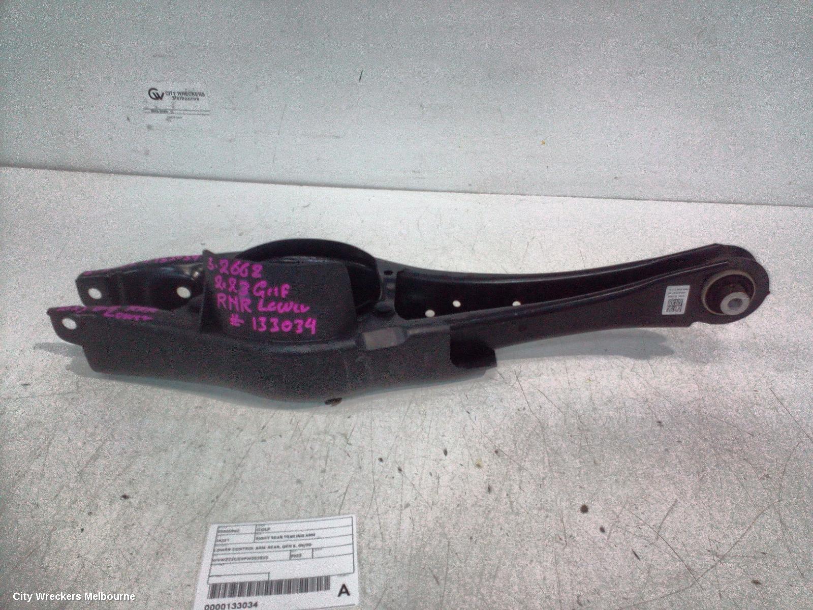 VOLKSWAGEN GOLF RIGHT REAR TRAILING ARM, LOWER CONTROL ARM-REAR, GEN 8, 09/2020 ONWARDS - Image 1