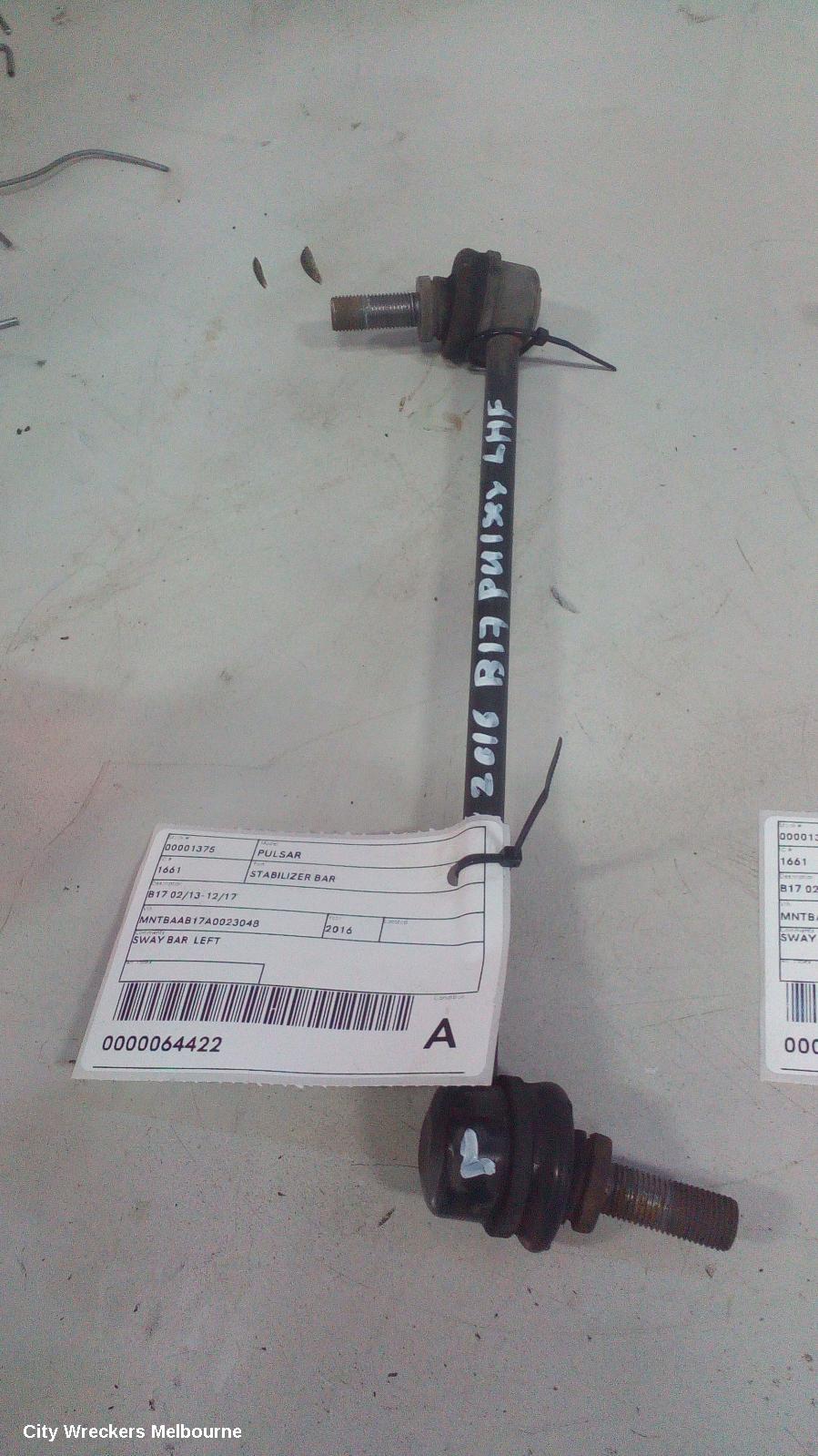 NISSAN PULSAR STABILISER BAR, B17 02/2013 - 12/2017 - Image 1