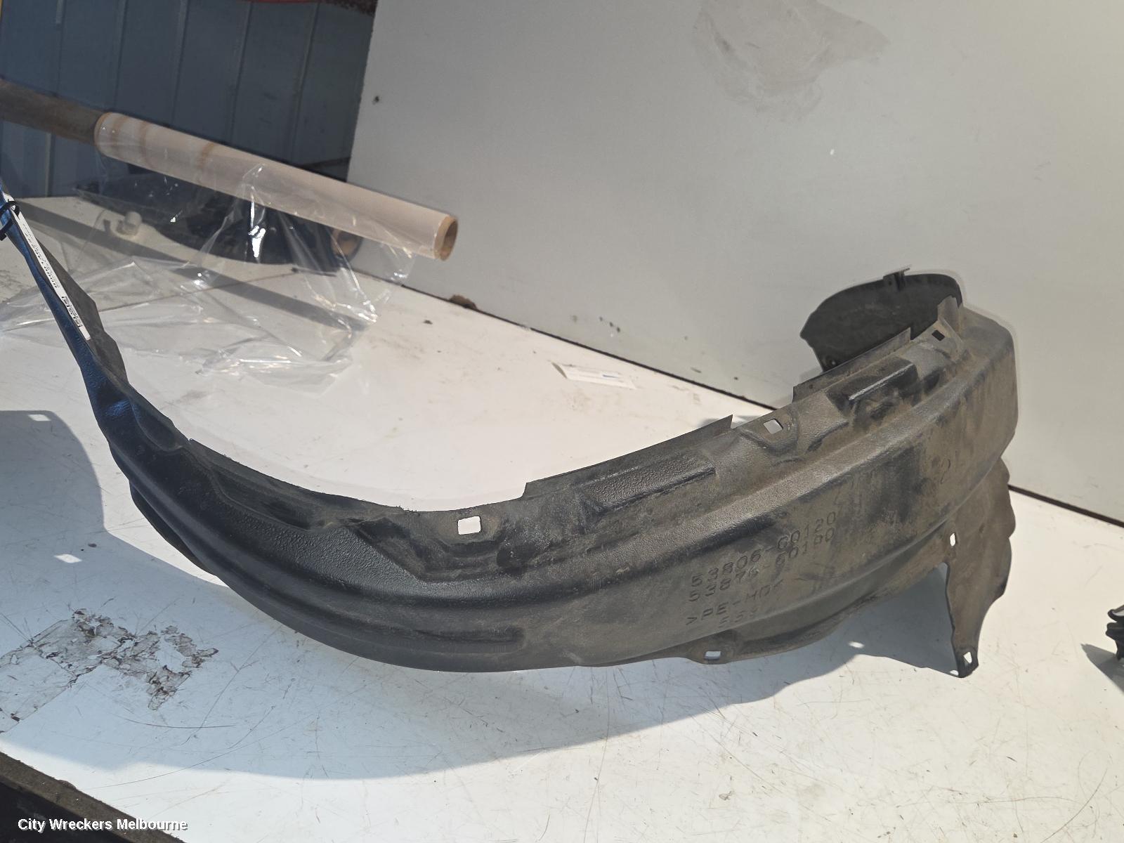 TOYOTA PRADO LEFT GUARD LINER, FRONT, 150 SERIES, 08/2017 - 11/2023 - Image 2