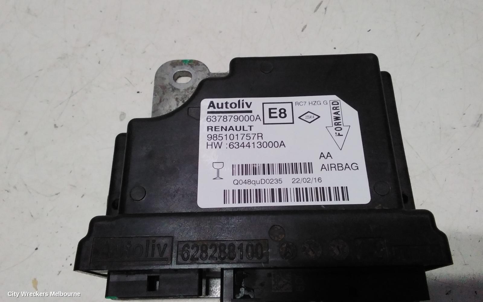 RENAULT KALEOS AIRBAG MODULE/SENSOR, MODULE, XZG, 05/2016 ONWARDS - Image 2