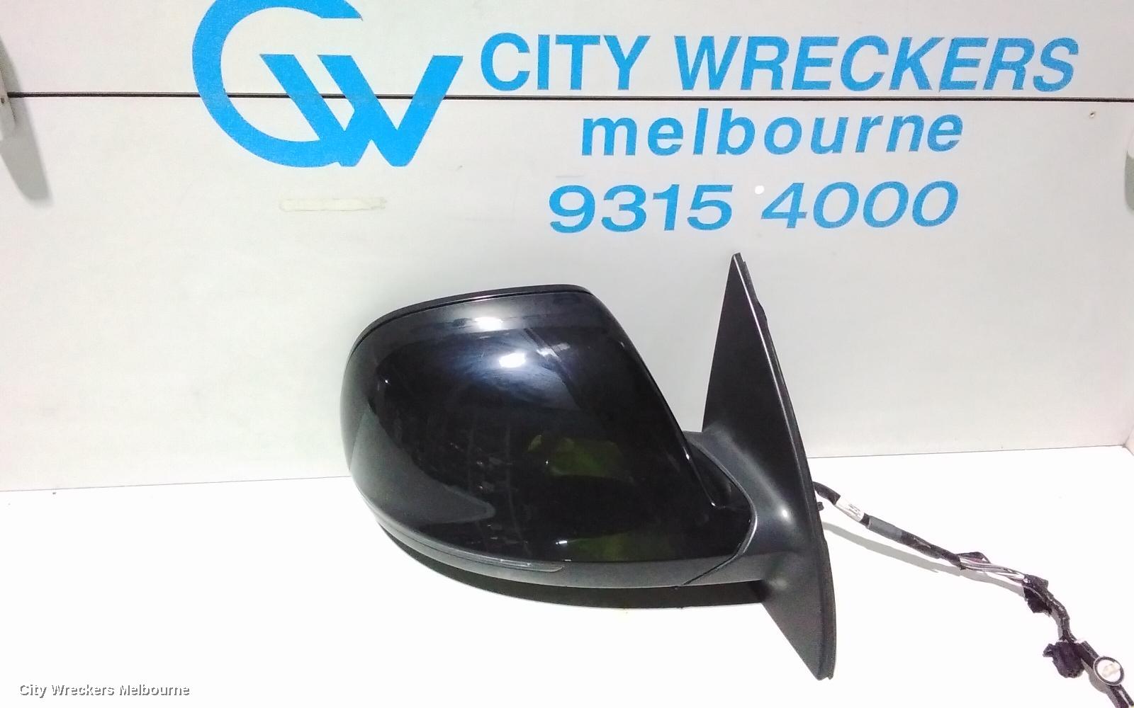 AUDI Q7 RIGHT DOOR MIRROR, 4L, POWER FOLD, W/ INDICATOR, MEMORY & NO LANE CHANGE ASSIST TYPE, 09/2006 - 09/2009 - Image 3