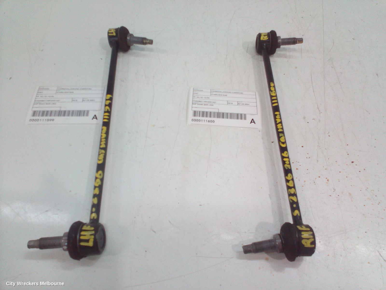 KIA CARNIVAL/GRAND CARNIVAL STABILISER BAR, YP, 01/2015 - 10/2020 - Image 3