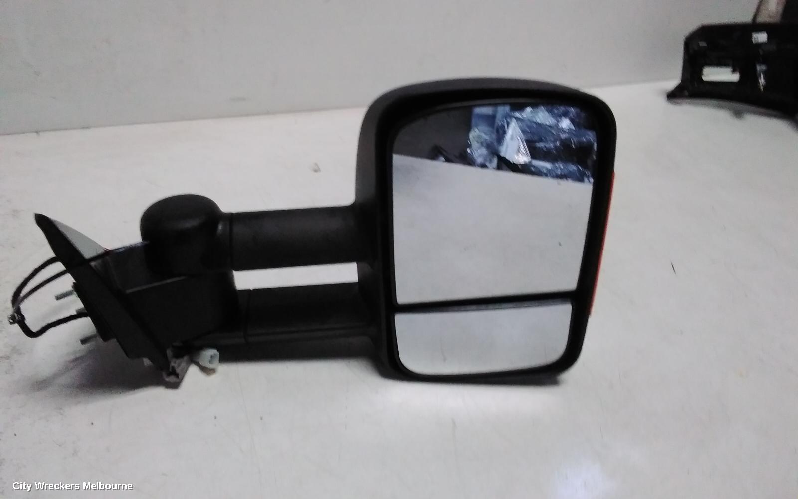 ISUZU DMAX RIGHT DOOR MIRROR, POWER, BLACK, W/ FLASHER TYPE, RA, 10/2008 - 07/2012 - Image 2