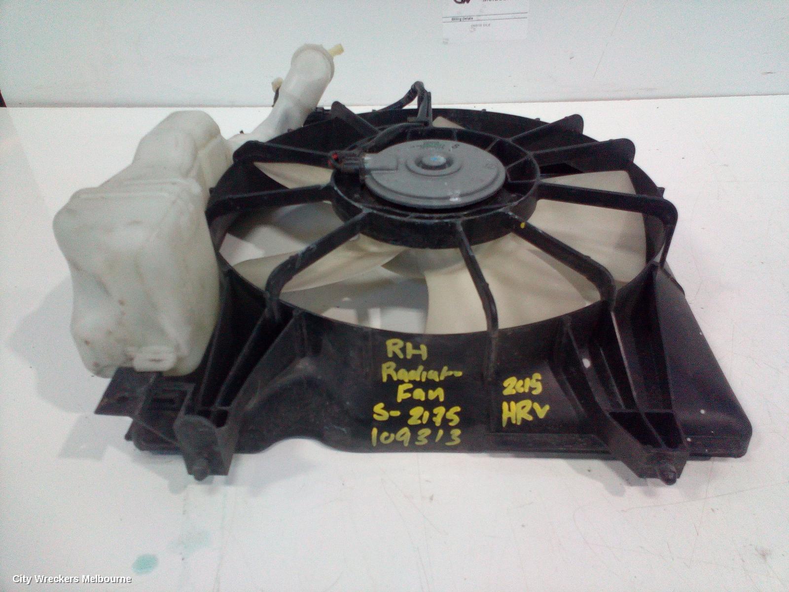 HONDA HRV FAN, RADIATOR FAN, 1.8, PETROL, 12/2014 - 10/2021 - Image 2