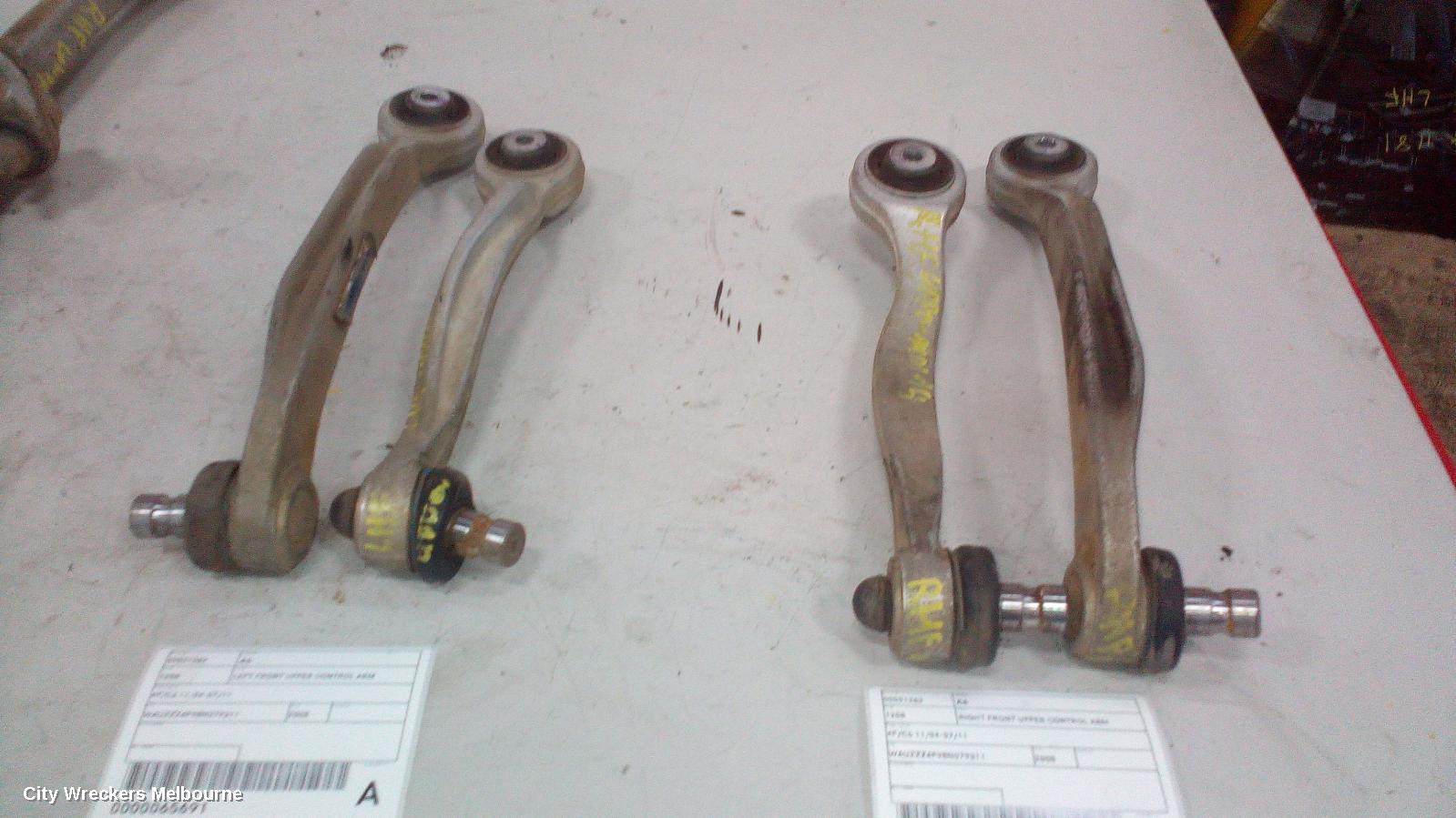 AUDI A6 RIGHT FRONT UPPER CONTROL ARM, FRONT, 4F/C6, 11/2004 - 07/2011 - Image 3