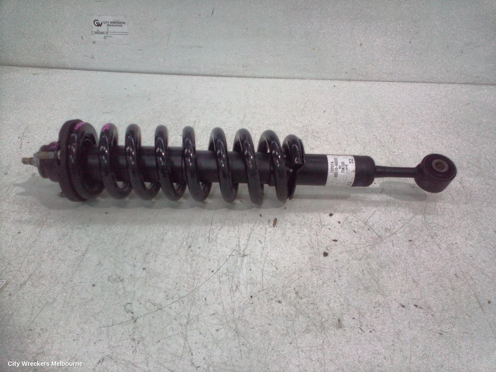 TOYOTA PRADO LEFT FRONT STRUT, 5DR WAGON, 150 SERIES, GXL TYPE, 08/2013 ONWARDS - Image 3