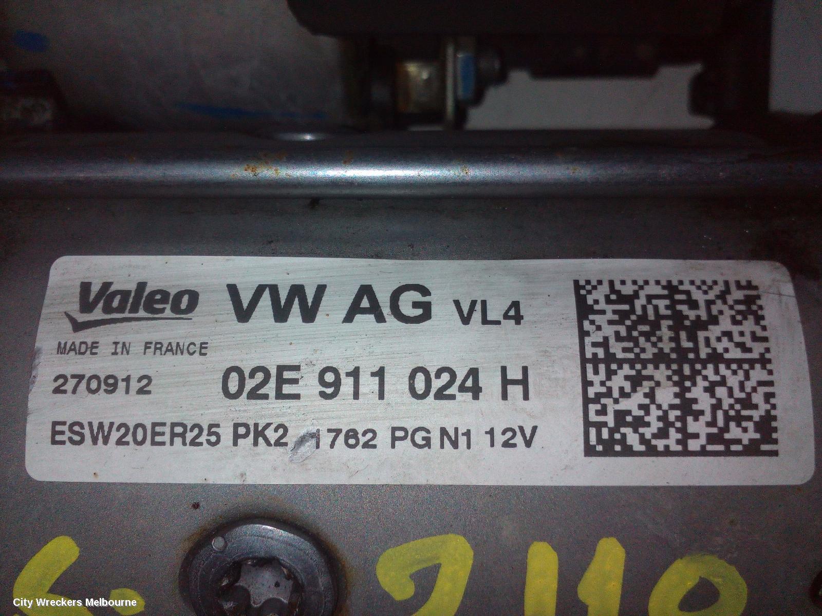 VOLKSWAGEN TIGUAN STARTER, DIESEL, 2.0, 5N, CFFB CODE, 05/2008 - 08/2016 - Image 3