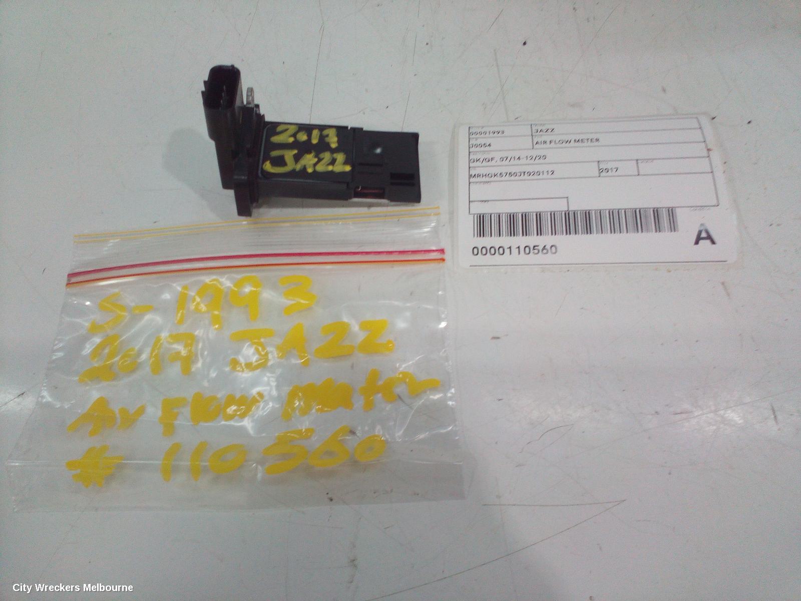 HONDA JAZZ AIR FLOW METER, GK/GF, 07/2014 - 12/2020 - Image 1