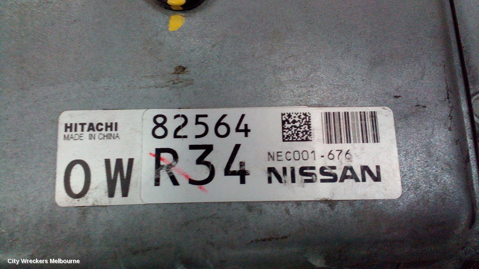 NISSAN PULSAR ECU, ENGINE ECU, ECU ONLY, B17, 12/2012 - 12/2017 - Image 2