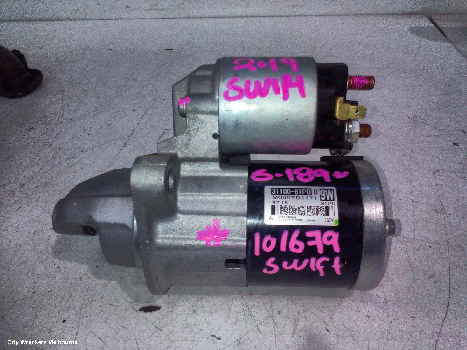 SUZUKI SWIFT STARTER, PETROL, 1.2, K12C, AZ, 04/2017 ONWARDS - Image 3