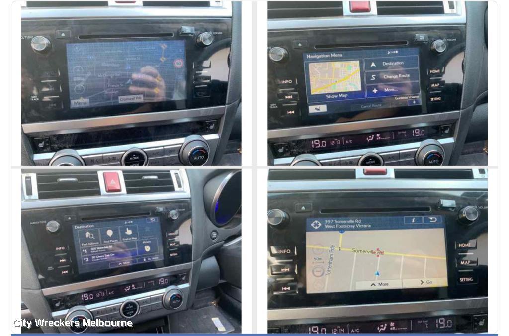 SUBARU OUTBACK RADIO/CD/DVD/SAT/TV, HEAD UNIT, 7IN SAT NAV TYPE, 6TH GEN, 08/2014 - 12/2017 - Image 1