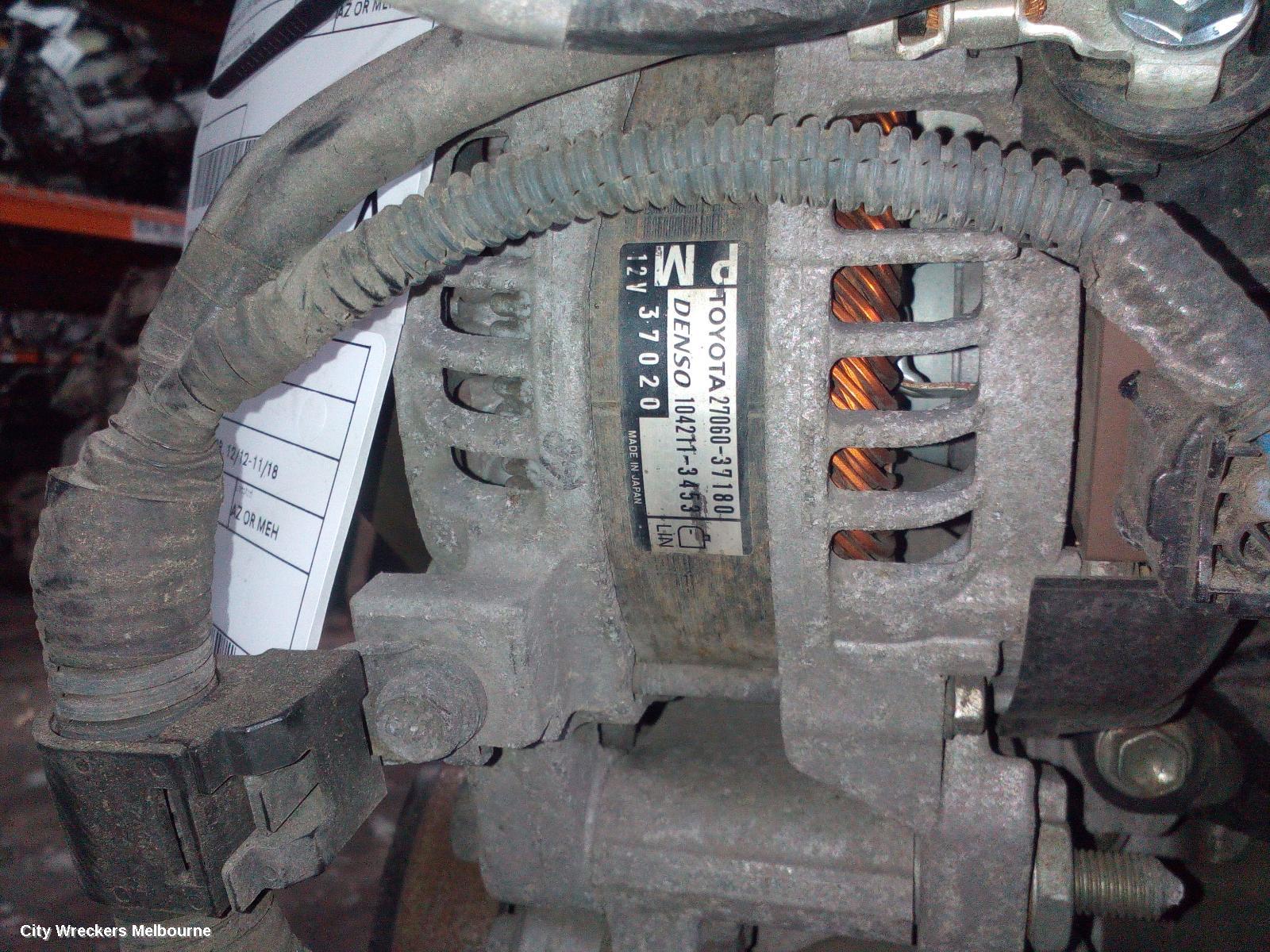 TOYOTA RAV4 ALTERNATOR, PETROL, 2.0, 3ZR-FE, 100AMP, ZSA42R, 12/2012 - 11/2018 - Image 3