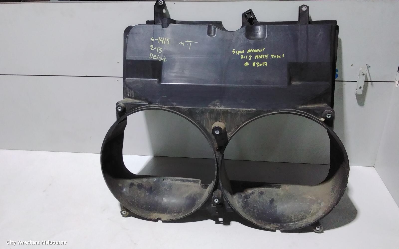 TOYOTA HIACE FAN SHROUD, TRH/KDH 03/2005 - 04/2019 - Image 1