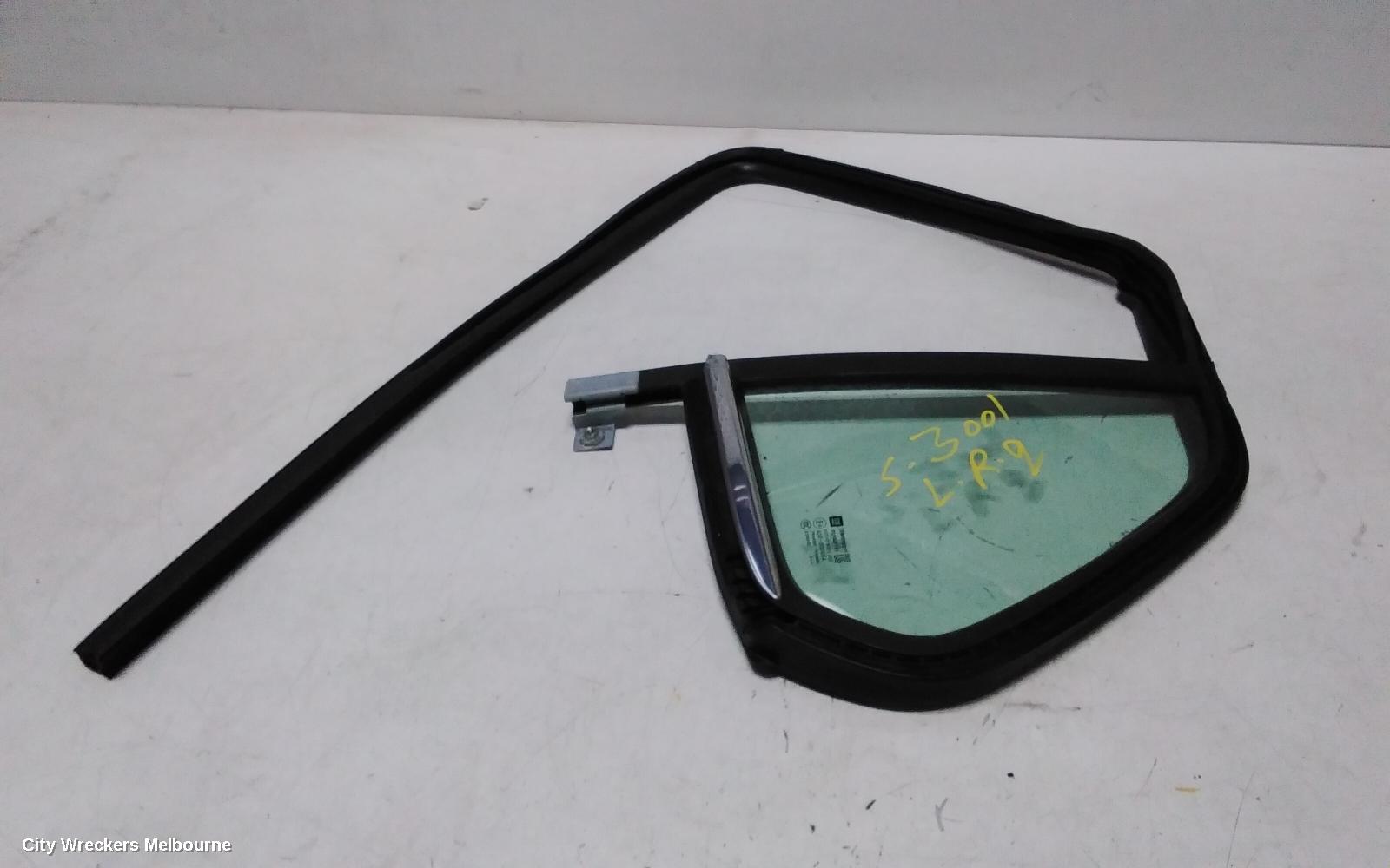 HOLDEN TRAX LEFT REAR 1/4 DOOR GLASS, TJ SERIES, 08/2013 - 12/2020 - Image 2