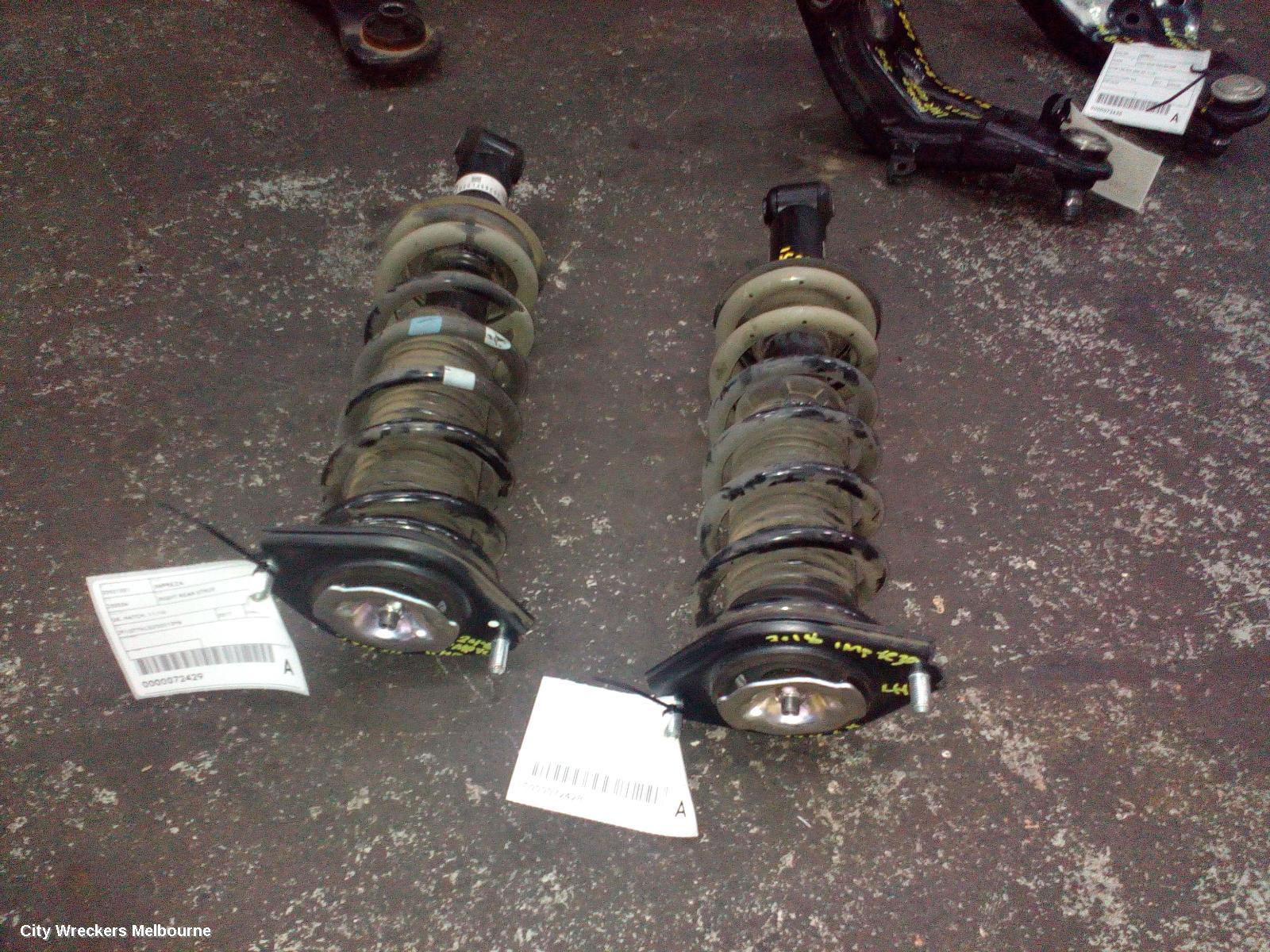 SUBARU IMPREZA LEFT REAR STRUT, G5, HATCH, 11/2016 ONWARDS - Image 2