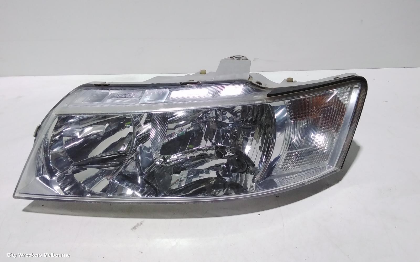 HOLDEN COMMODORE LEFT HEADLAMP, VZ, ADVENTRA SX6/EXECUTIVE/ACCLAIM/EQUIPE, STANDARD TYPE (CHROME), 08/2004 - 09/2007 - Image 2