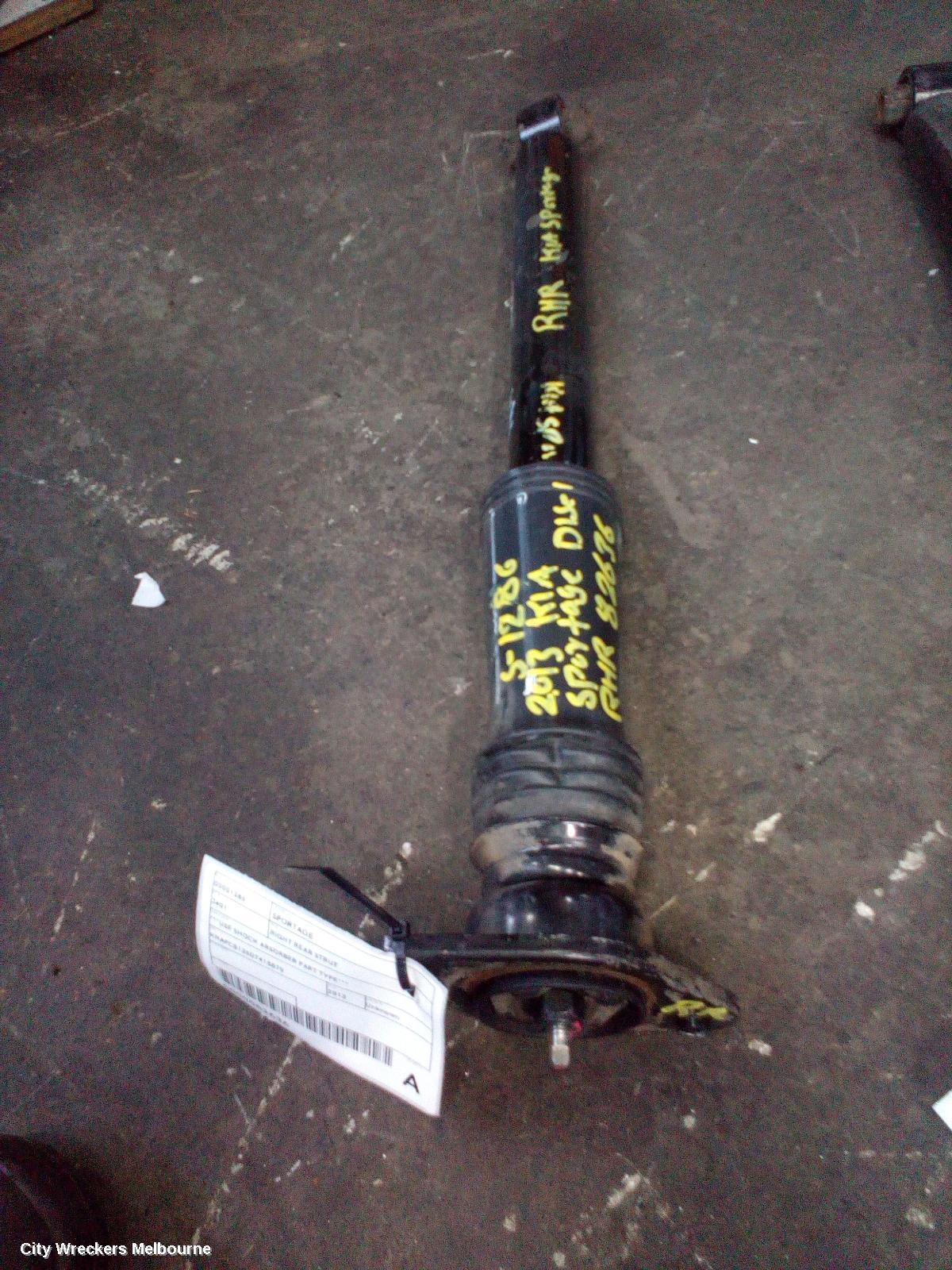 KIA SPORTAGE RIGHT REAR STRUT, ***USE SHOCK ABSORBER PART TYPE*** - Image 2