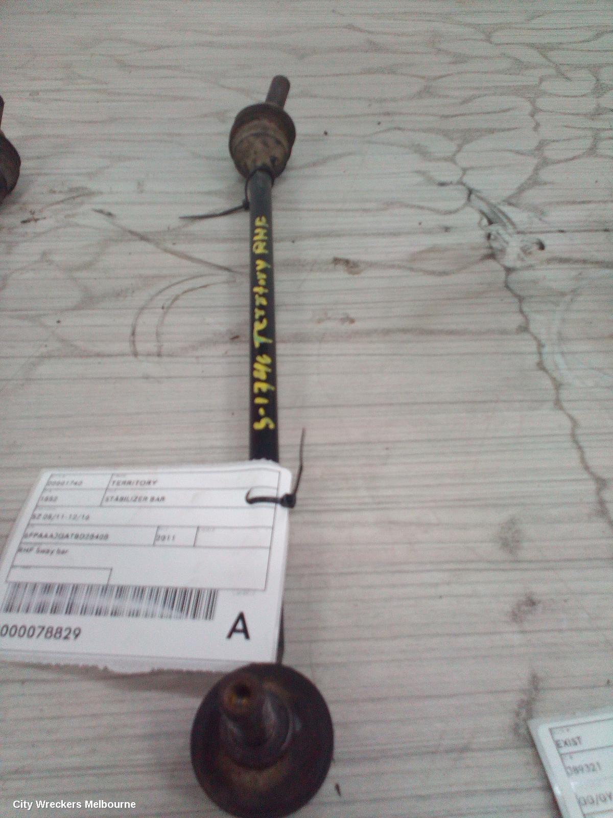 FORD TERRITORY STABILISER BAR, SZ, 03/2011 - 12/2016 - Image 1