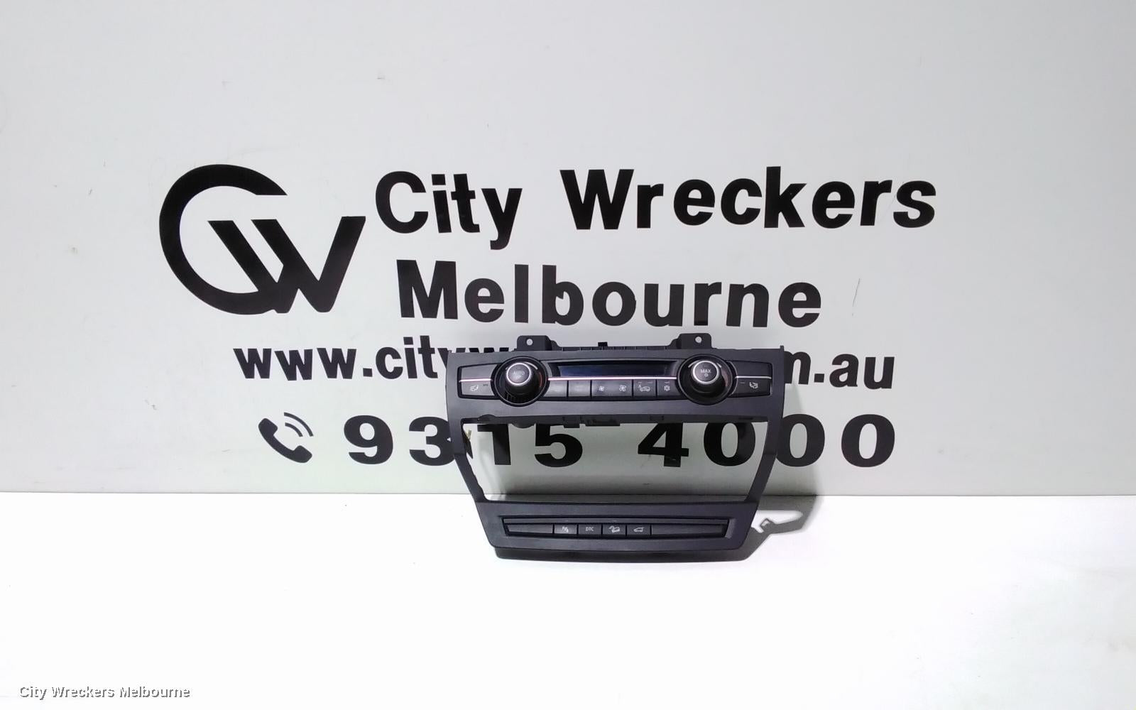 BMW X5 HEATER/AC CONTROLS, E70, NON SEAT WARMER TYPE, 03/2007 - 08/2013 - Image 1