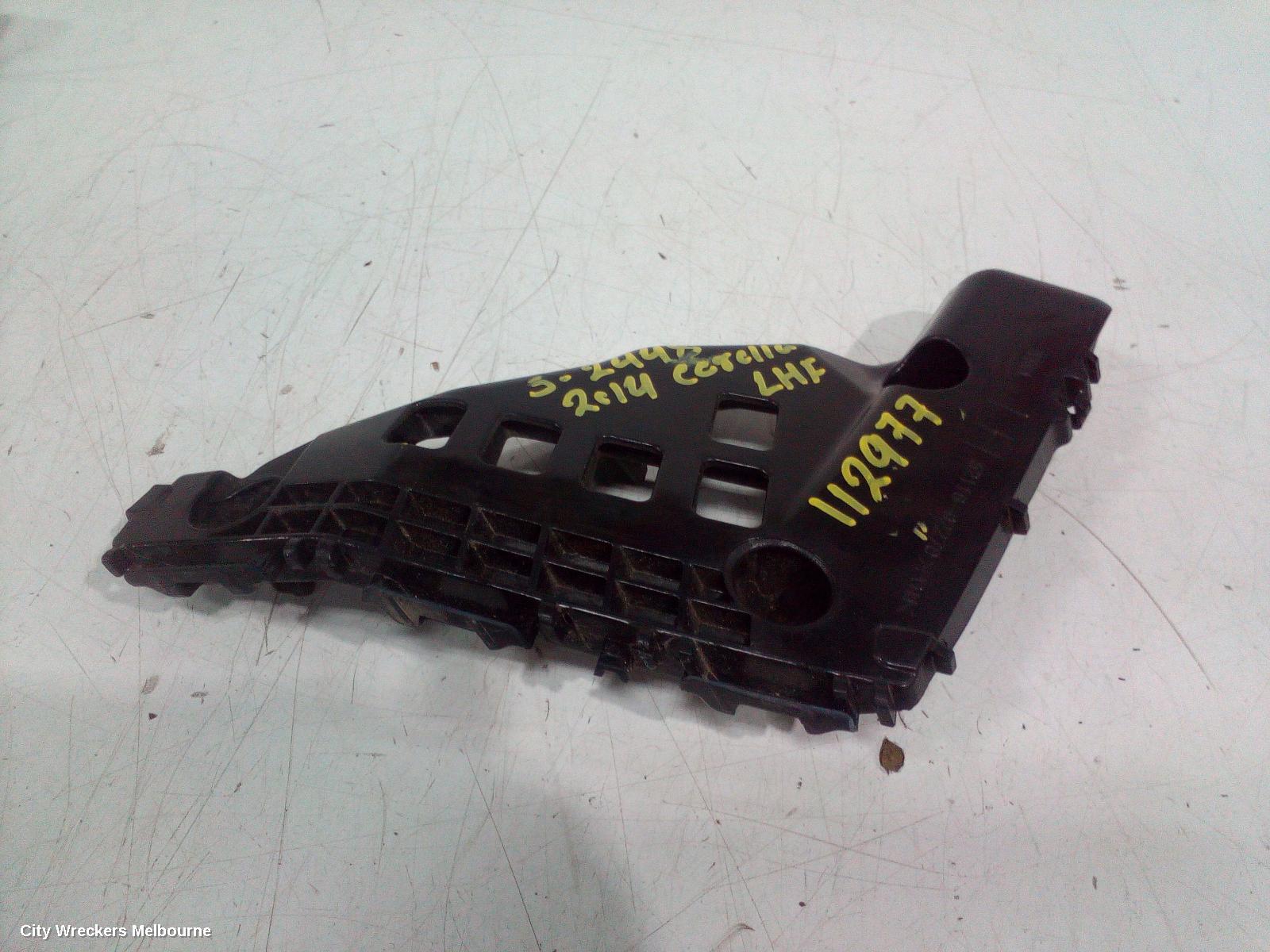 TOYOTA COROLLA, ZRE172R, SEDAN, 12/2013 - 06/2019, LHF BAR BRAKET: 112977 - Image 1
