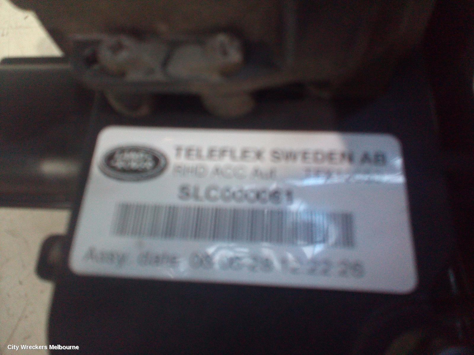 LAND ROVER RANGEROVER SPORT PEDAL ASSEMBLY, L320, 08/2005 - 12/2013 - Image 1