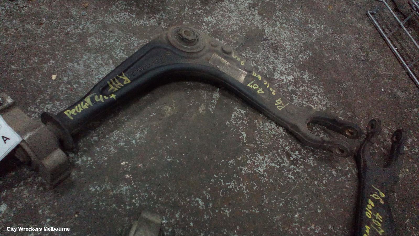 PEUGEOT 407 RIGHT FRONT LOWER CONTROL ARM, 09/2004 - 12/2011 - Image 2