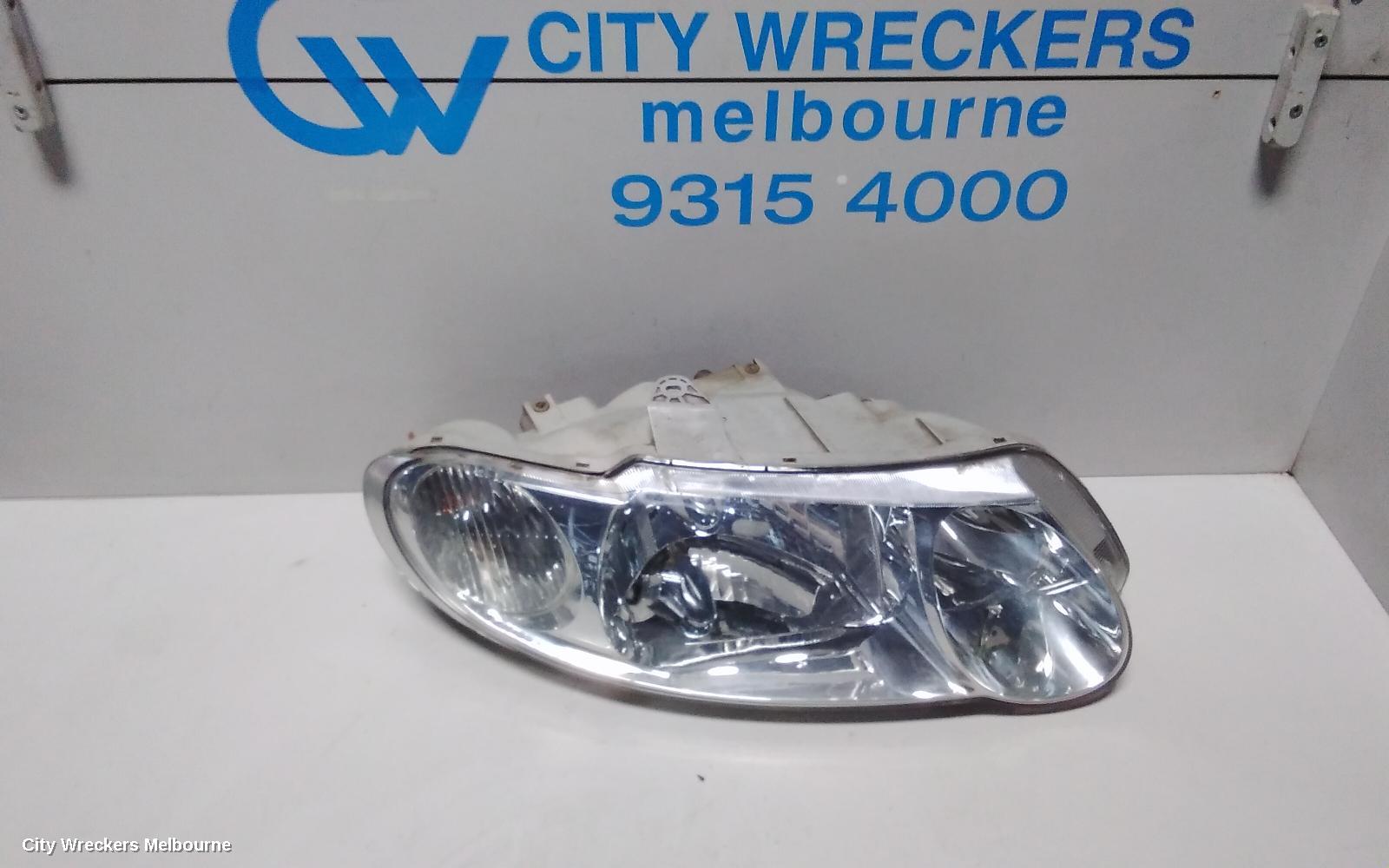 HOLDEN COMMODORE RIGHT HEADLAMP, VX, EXECUTIVE/ACCLAIM/S PACK, CHROME INSERT TYPE, 10/2000 - 09/2002 - Image 1