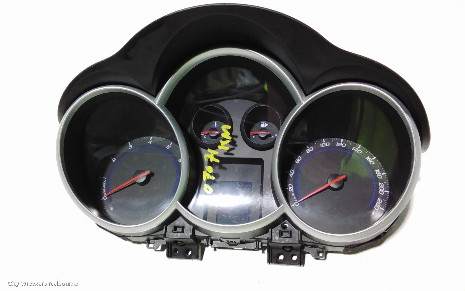HOLDEN CRUZE INSTRUMENT CLUSTER, INSTRUMENT CLUSTER, PETROL, MANUAL, 1.8, JG, 03/2009 - 02/2011 - Image 3