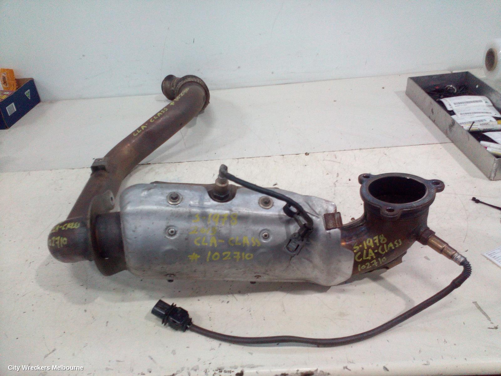 MERCEDES CLA CLASS CATALYTIC CONVERTER, DOWNPIPE-CAT TYPE, PETROL, 2.0, TURBO, 270.920 CODE, CLA250, C117/X117, 09/2013 - 01/2019 - Image 1