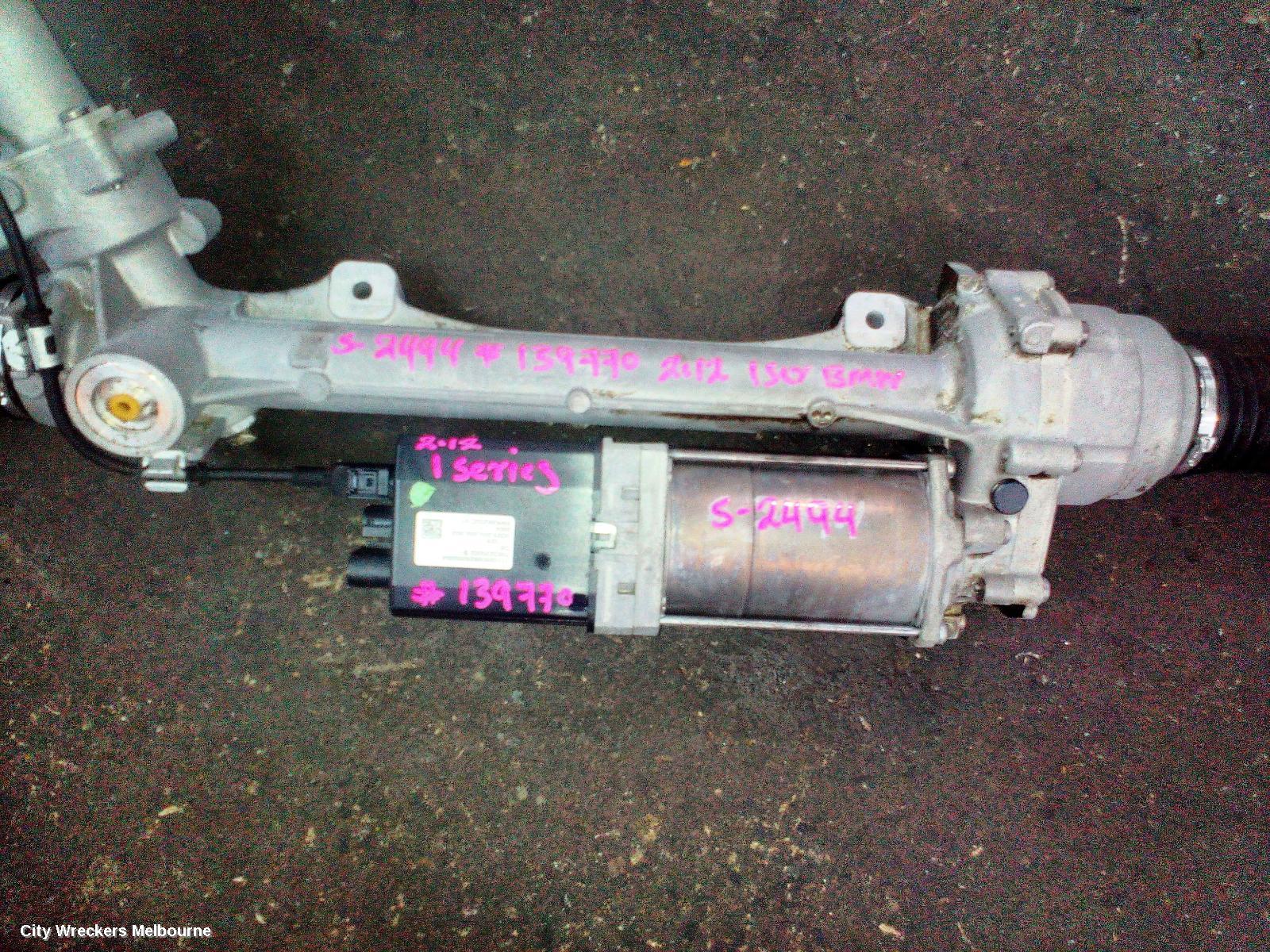 BMW 1 SERIES STEERING BOX/RACK, F20, ELECTRIC, NON VARIABLE SPORT STEER, 1.6, N13, PETROL, 06/2011 - 06/2016 - Image 3
