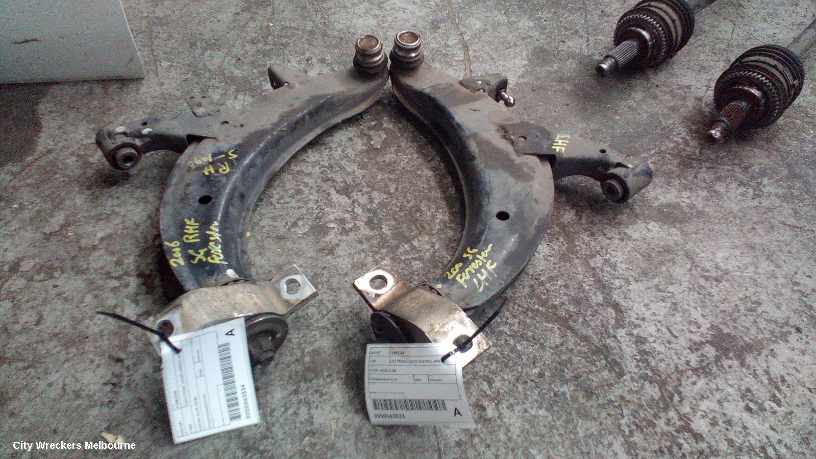 SUBARU FORESTER LEFT FRONT LOWER CONTROL ARM, WAGON, 05/2005 - 02/2008 - Image 2