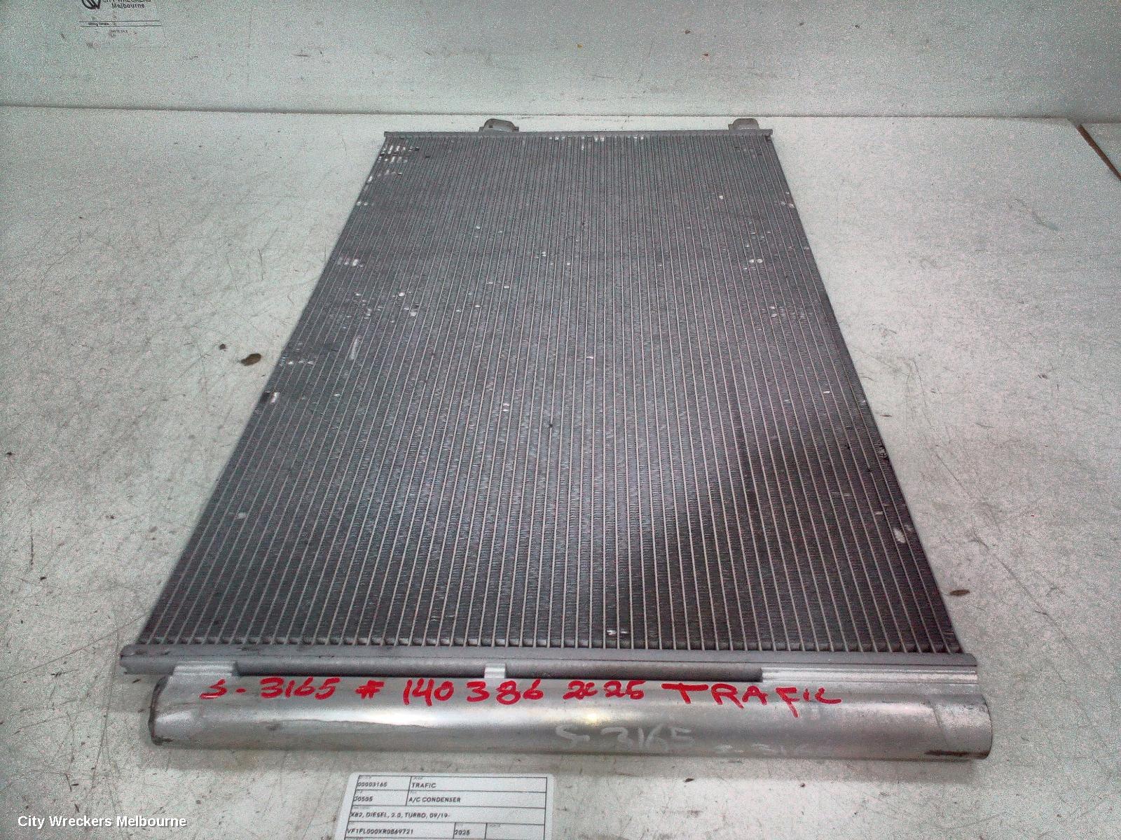 RENAULT TRAFIC A/C CONDENSER, X82, DIESEL, 2.0, TURBO, 09/2019 ONWARDS - Image 1