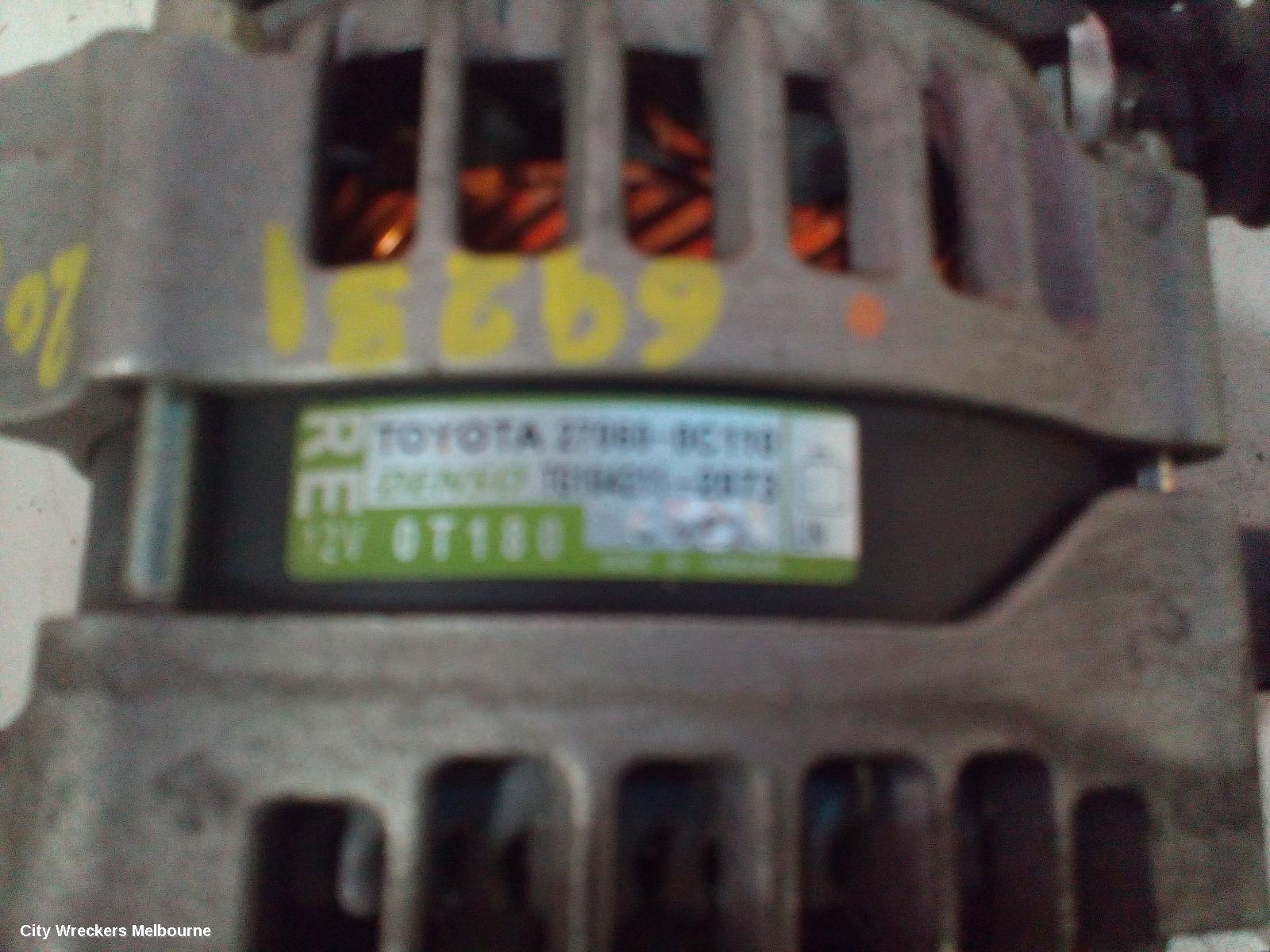 TOYOTA HILUX ALTERNATOR, PETROL, 2.7, 09/2015 ONWARDS - Image 2