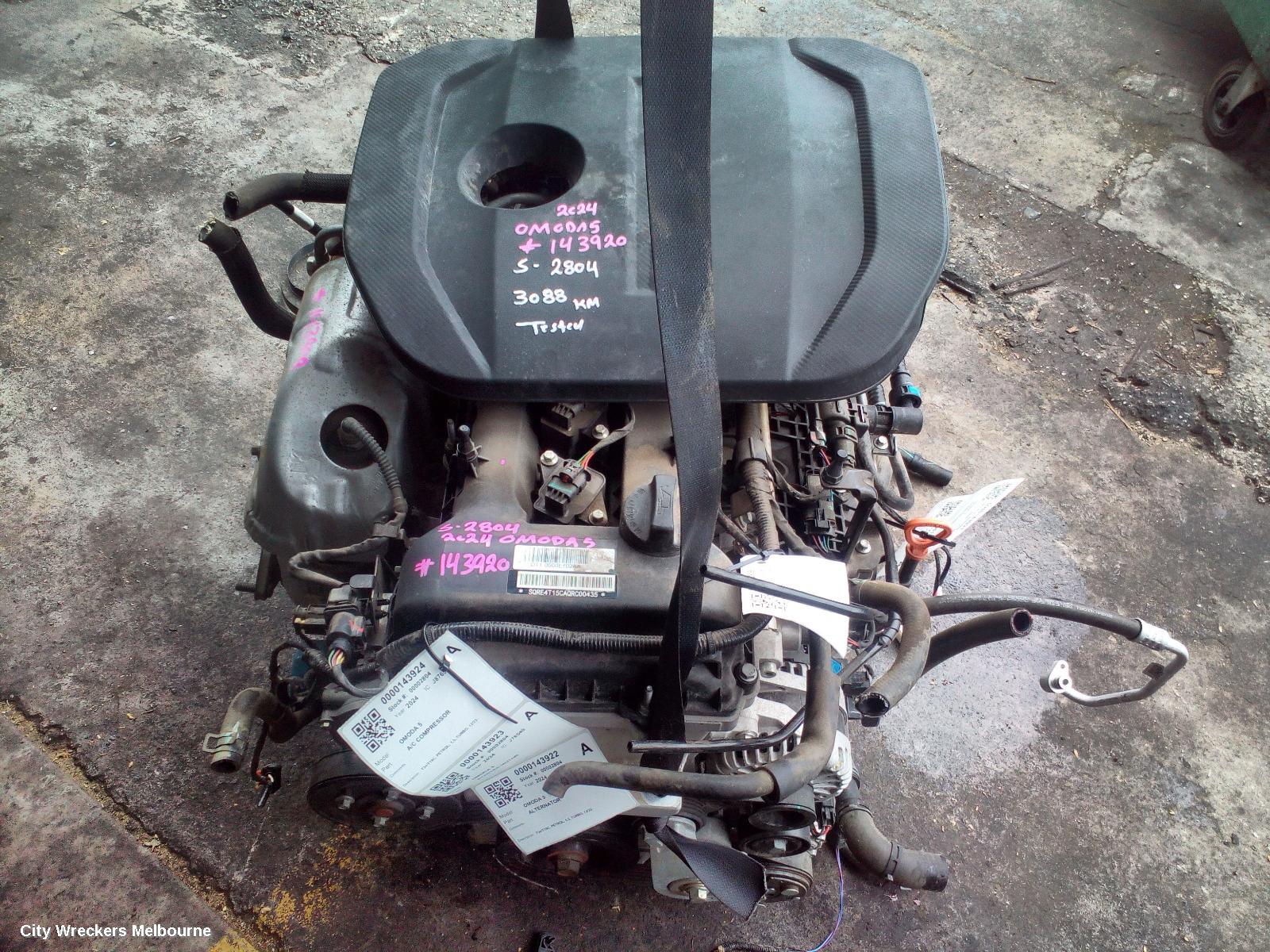 CHERY OMODA 5 ENGINE, T34/T19C, PETROL, 1.5, TURBO, 12/2022 ONWARDS - Image 1
