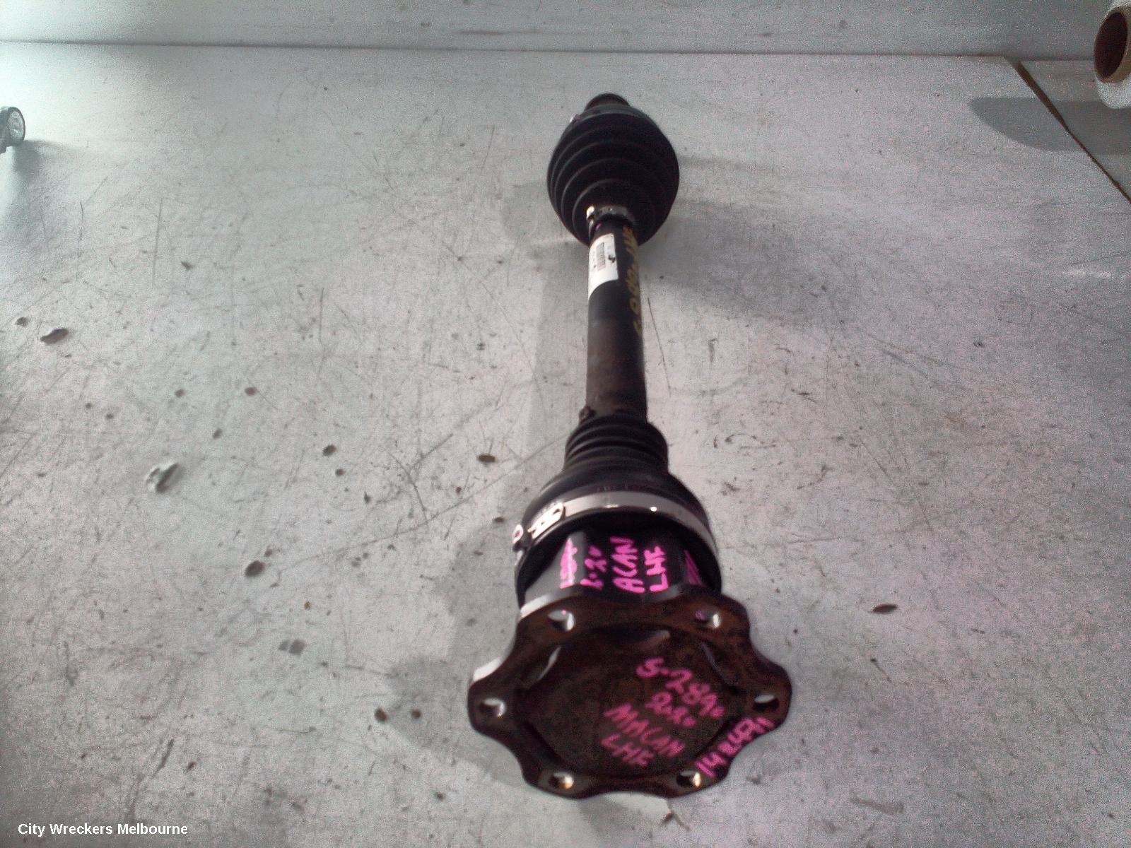 PORSCHE MACAN LEFT DRIVESHAFT, FRONT, PETROL, 95B, 06/2014 ONWARDS - Image 2