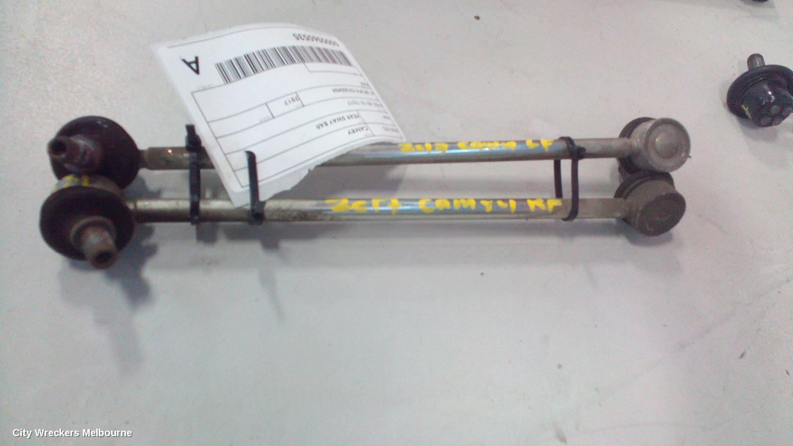 TOYOTA CAMRY REAR SWAY BAR, XV50, 05/2015 - 10/2017 - Image 1