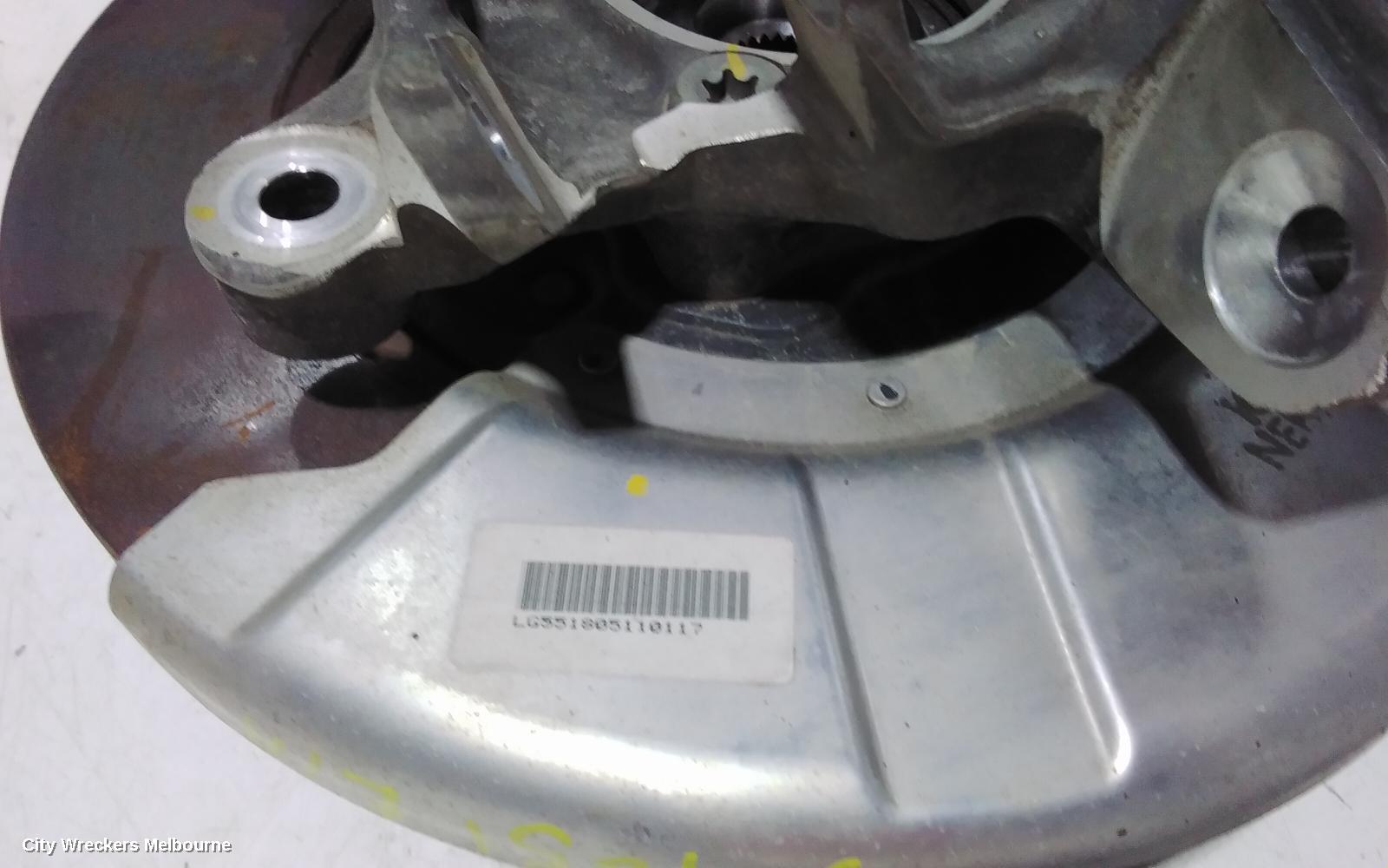 KIA STINGER LEFT REAR HUB ASSEMBLY, CK, 06/2017 ONWARDS - Image 2