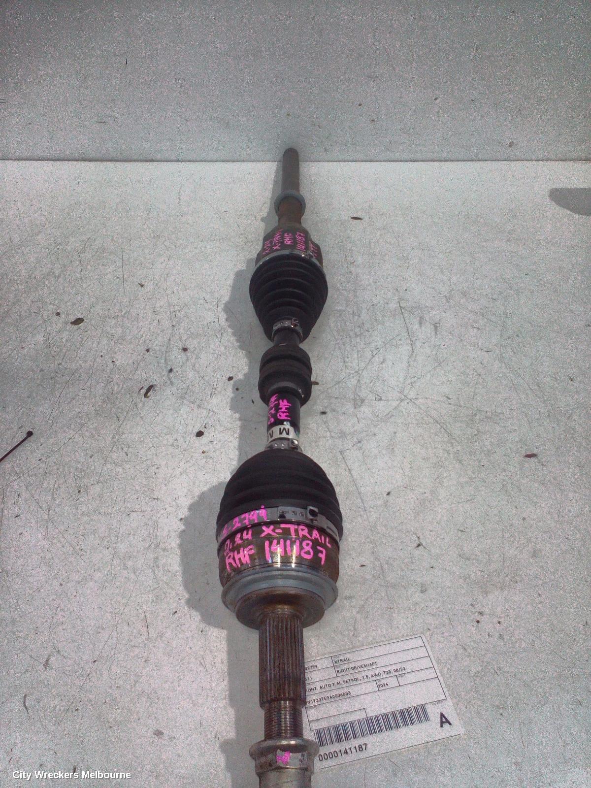 NISSAN XTRAIL RIGHT DRIVESHAFT, FRONT, AUTO T/M, PETROL, 2.5, AWD, T33, 08/2022 ONWARDS - Image 2