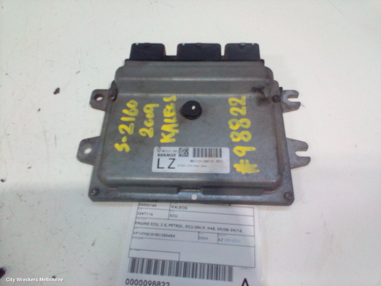 RENAULT KALEOS ECU, ENGINE ECU, 2.5, PETROL, ECU ONLY, H45, 09/2008 - 04/2016 - Image 3