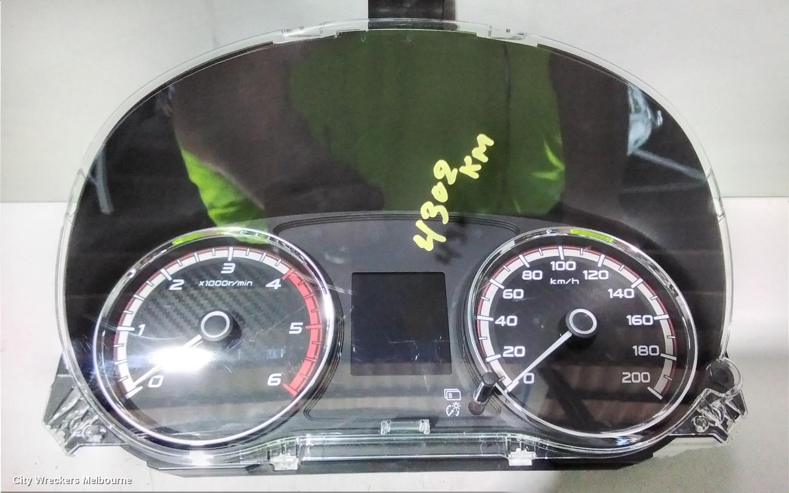 MITSUBISHI TRITON INSTRUMENT CLUSTER, MR, DIESEL, 2WD, AUTO/MANUAL T/M, 11/2018 - 10/2023 - Image 2