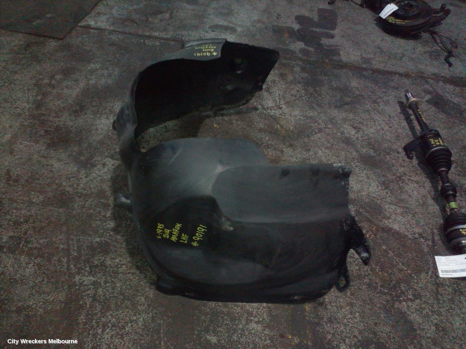 VOLKSWAGEN AMAROK LEFT GUARD LINER, 2H, FRONT, 10/2010 - 06/2016 - Image 2