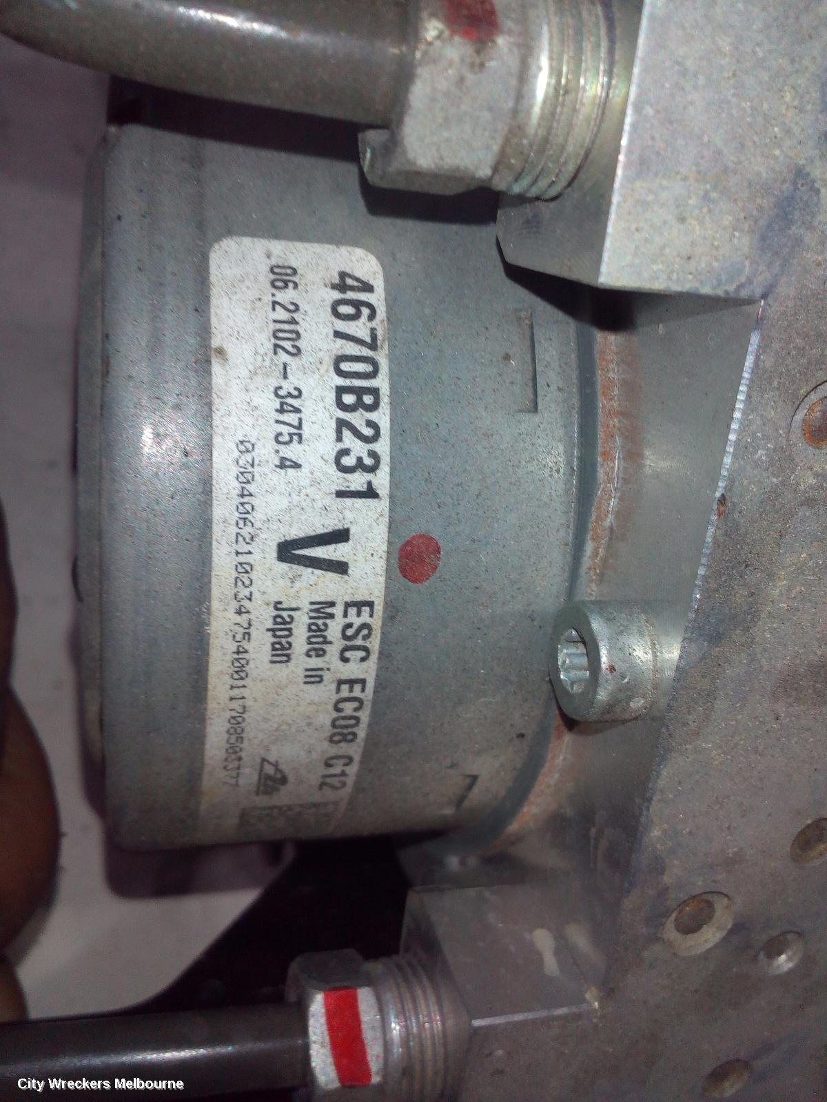 MITSUBISHI OUTLANDER ABS PUMP/MODULATOR, ZK-ZL, NON ACTIVE EMERGENCY BRAKING TYPE, P/N 4670B231, 04/2015 ONWARDS - Image 3