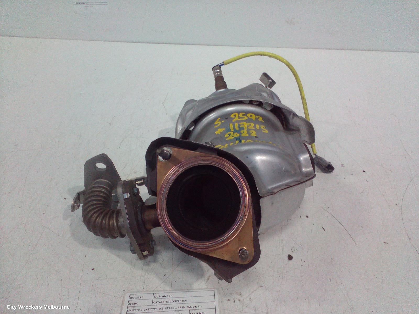 MITSUBISHI OUTLANDER CATALYTIC CONVERTER, MANIFOLD-CAT TYPE, 2.5, PETROL, PR25, ZM, 08/2021 ONWARDS - Image 1