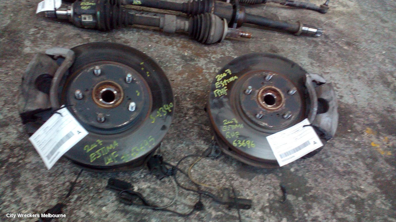 TOYOTA ESTIMA LEFT FRONT HUB ASSEMBLY, XR50, 05-19 - Image 2