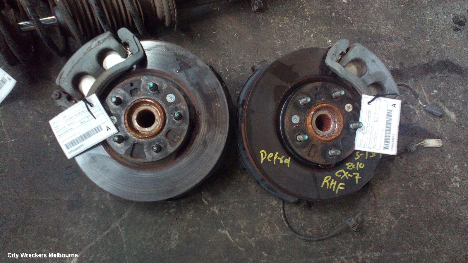 MAZDA CX7 RIGHT FRONT HUB ASSEMBLY, ER, 2WD/4WD, 11/2006 - 02/2012 - Image 2