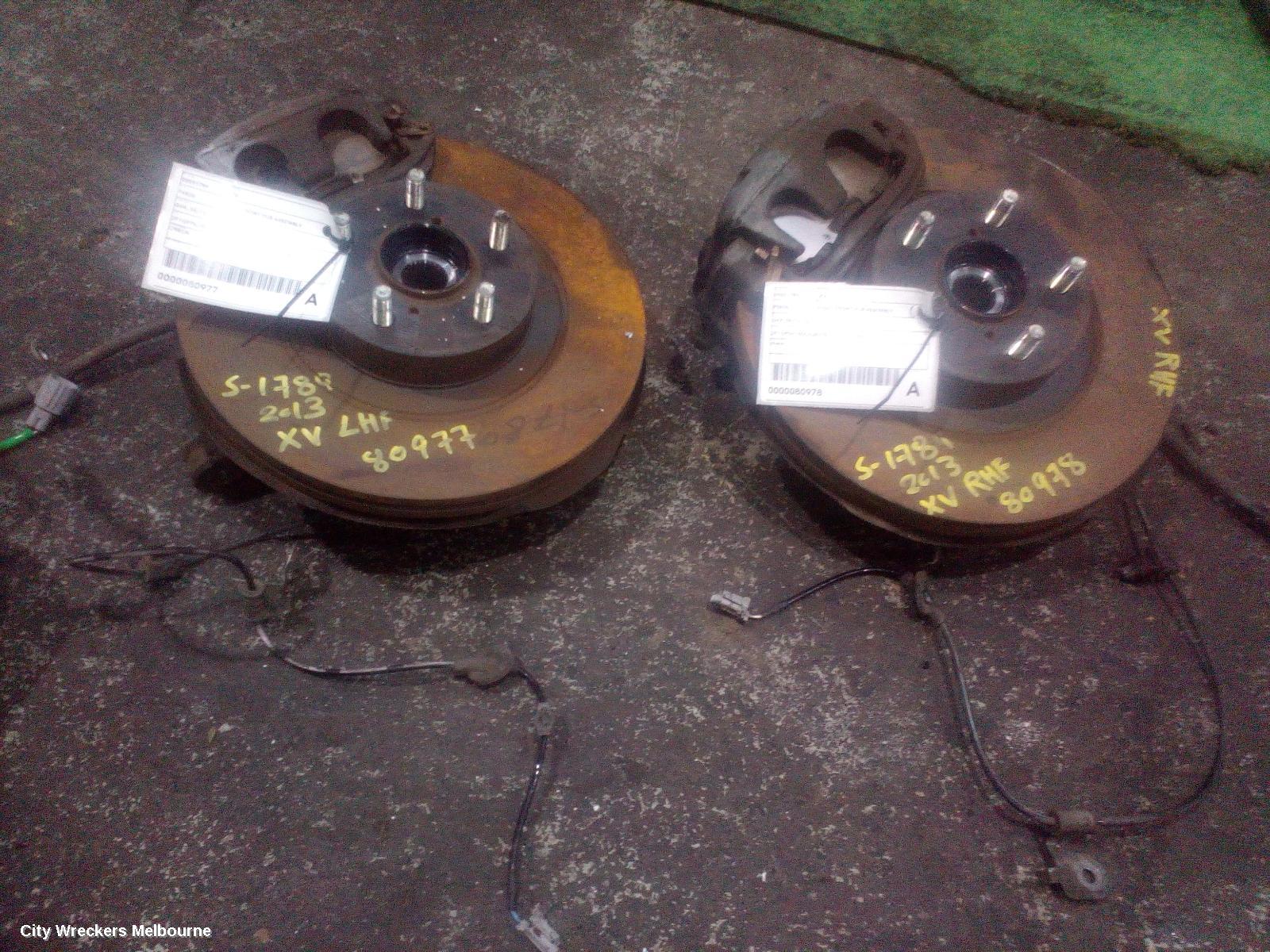 SUBARU XV LEFT FRONT HUB ASSEMBLY, G4X, 05/2012 - 10/2013 - Image 2