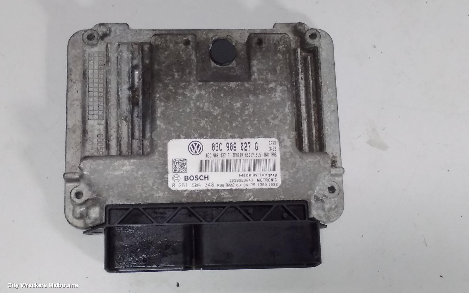 VOLKSWAGEN GOLF ECU, ENGINE ECU, 1.4, PETROL, CAVD CODE, ECU ONLY, GEN 6, 12/2008 - 01/2016 - Image 2